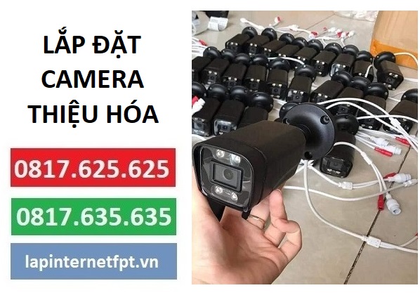 Lắp đặt camera huyện Thiệu Hóa