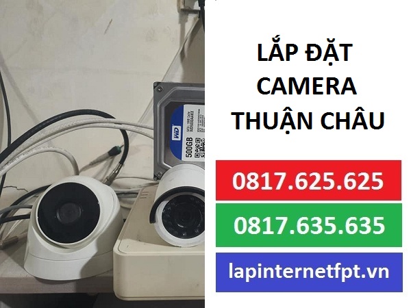 Thi công camera huyện Thuận Châu