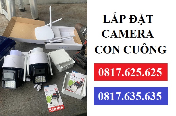Lắp đặt camera huyện Con Cuông