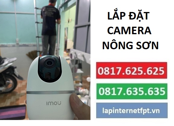 Thi công hệ thống camera huyện Nông Sơn